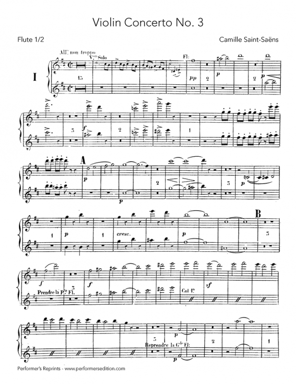 Saint-Saëns - Violin Concerto No. 3, Op. 61