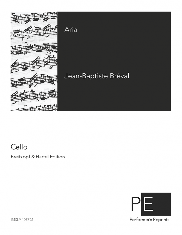 Bréval - Aria, Op. 42, No. 3