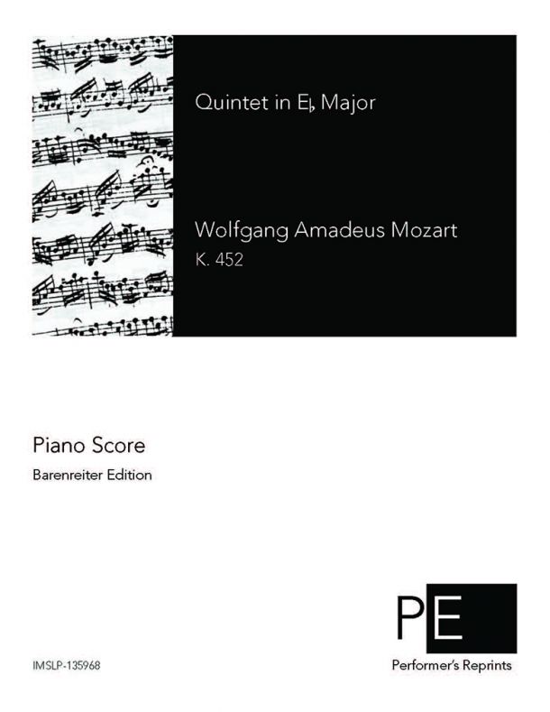 Mozart - Quintet in Eb Major, K. 452