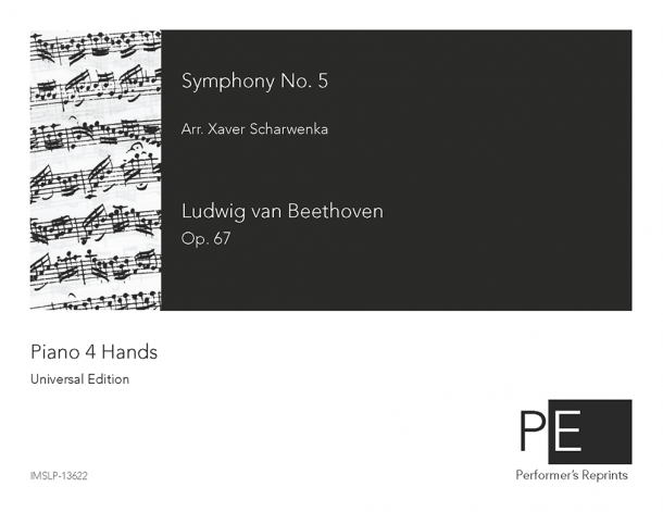 Beethoven - Symphony No. 5, Op. 67 - For Piano 4 Hands