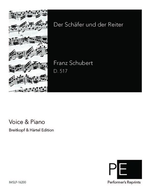 Schubert - Der Schäfer und der Reiter
