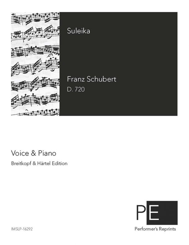 Schubert - Suleika, D. 720