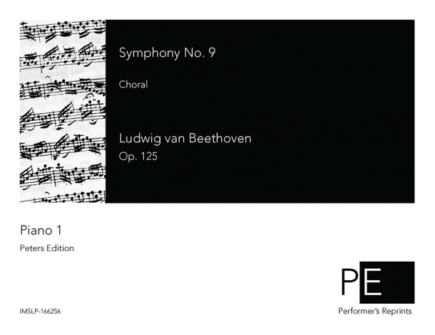 Beethoven - Symphony No. 9, Op. 125 - For 2 Pianos, 8 Hands