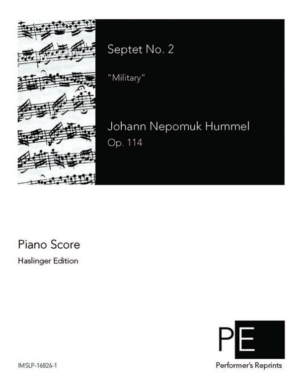 Hummel - Septet No. 2 in C ('Military'), Op. 114
