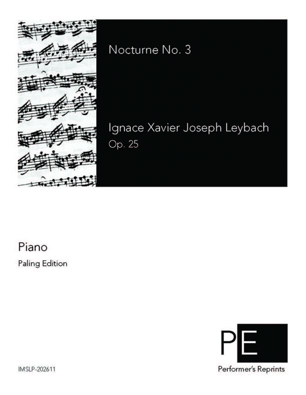 Leybach - Nocturne No. 3 'Moonlight', Op. 25