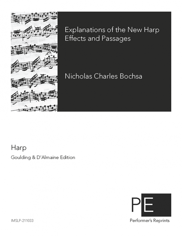 Bochsa - Explanations of the New Harp Effects and Passages
