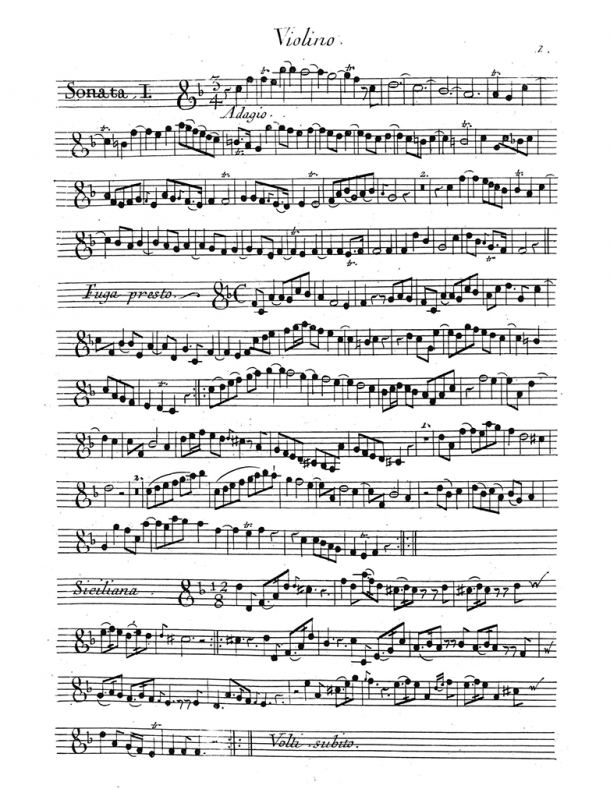 Bodinus - Musicalischen Divertissiments - 6 Sonatas for Violin, Oboe and Continuo