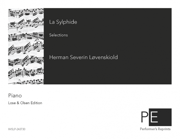 Løvenskiold - La Sylphide - Selections For Piano Solo