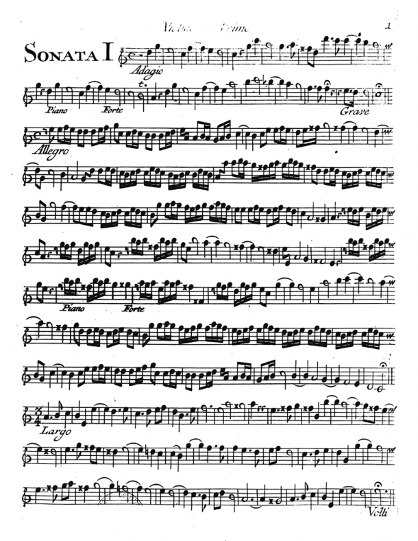 Dall'Abaco - Trio Sonatas, Op. 3 - Vol.1 (Nos.1-6)