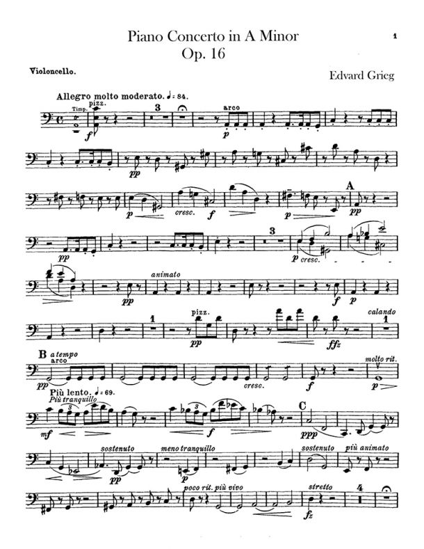 Grieg - Piano Concerto in A minor, Op. 16