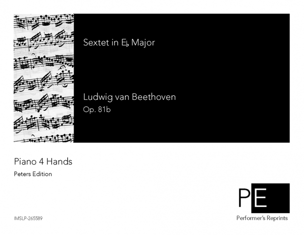 Beethoven - Sextet - For Piano 4 Hands