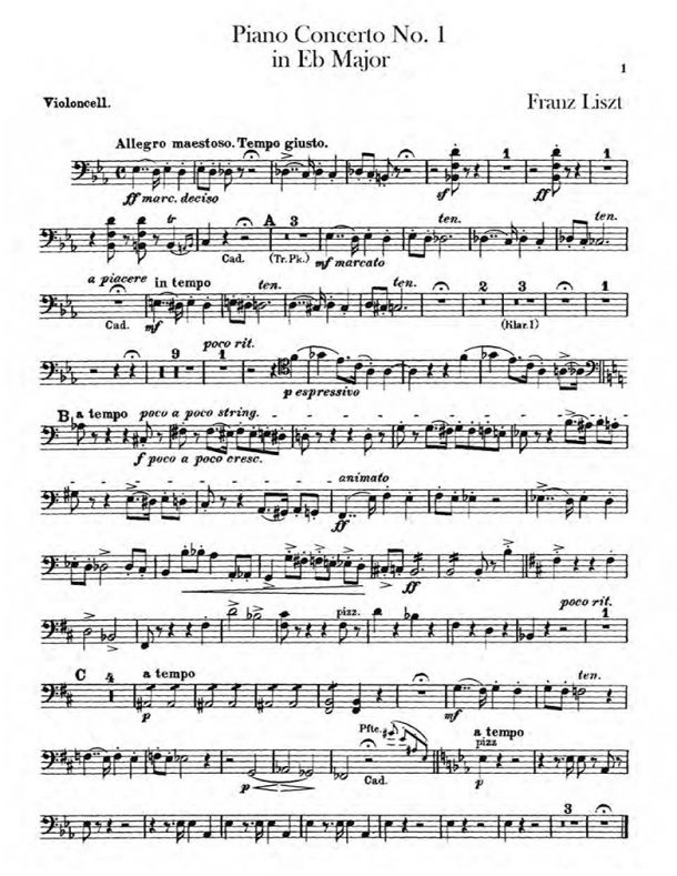 Liszt - Piano Concerto No. 1