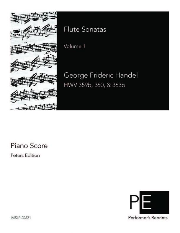 Handel - Sonatas for an Accompanied Solo Instrument - Flute Sonatas