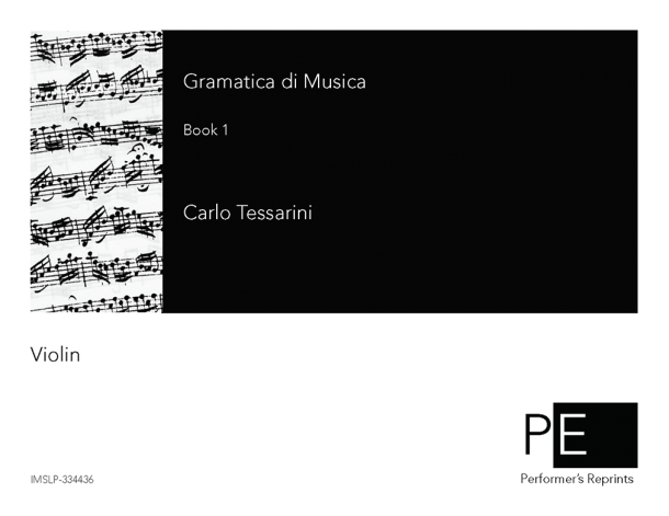 Tessarini - Gramatica di Musica