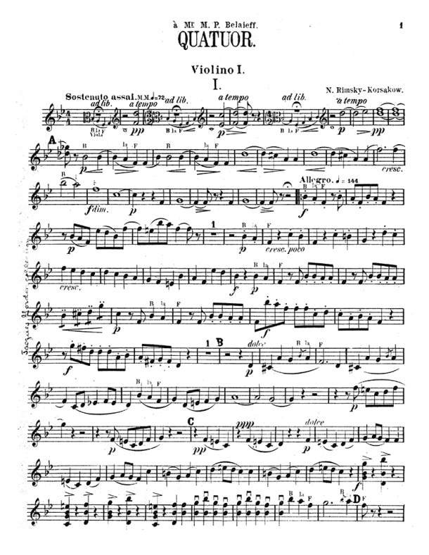 Various - String Quartet on the Theme 'B-la-F'