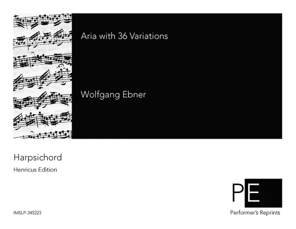 Ebner - Aria with 36 Variations
