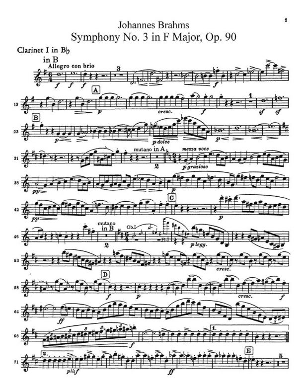 Brahms - Symphony No. 3