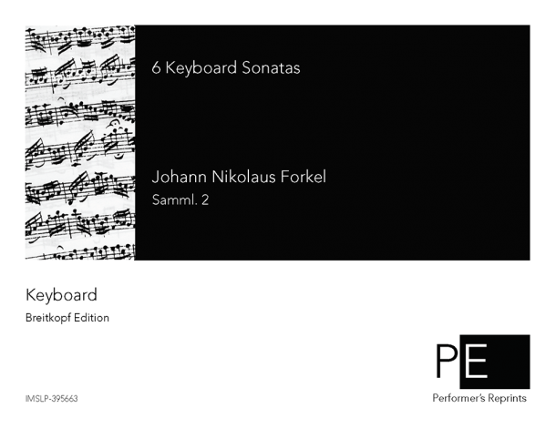 Forkel - 6 Keyboard Sonatas, Samml. 2