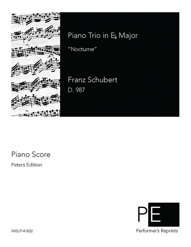 Schubert - Piano Trio in Eb Major, D. 897
