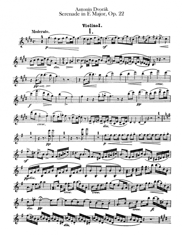 Dvořák - Serenade for Strings, Op. 22