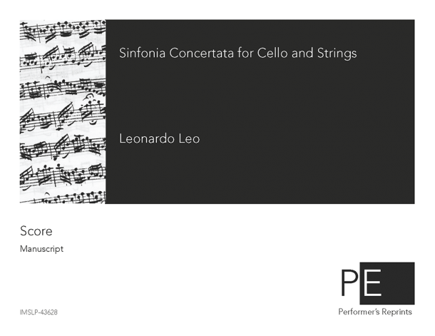 Leo - Sinfonia Concertata for Cello and Strings in C minor