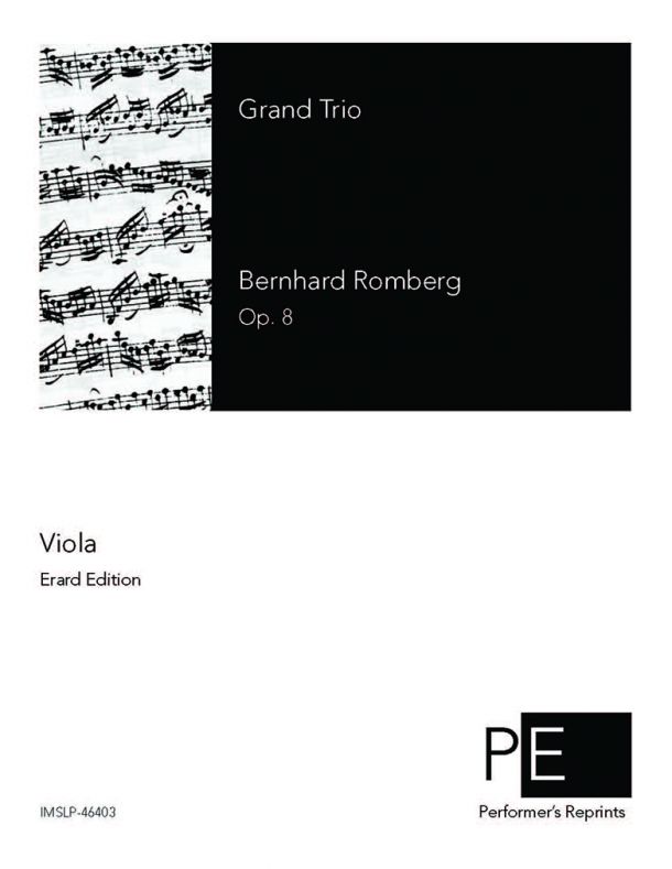 Romberg - Grand Trio for Cello, Violin and Viola, Op. 8