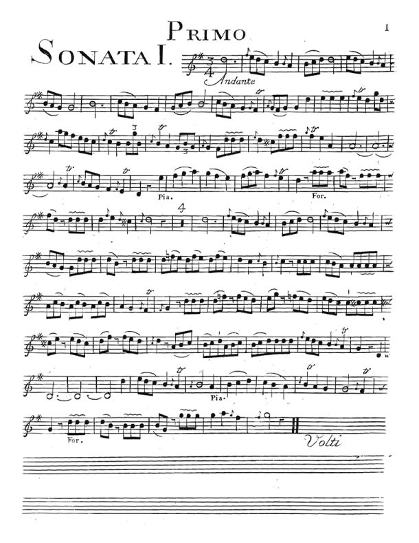 Barbandt - 6 Trio Sonatas