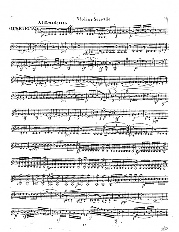 Beethoven - Piano Sonata No. 9 - For String Quartet (Beethoven)