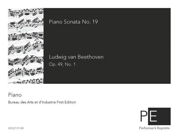 Beethoven - Piano Sonata No. 19, Op. 49, No. 1