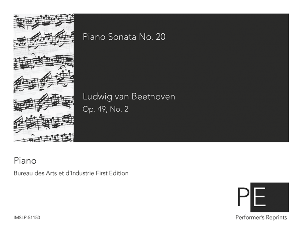 Beethoven - Piano Sonata No. 20, Op. 49, No. 2