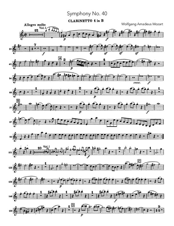 Mozart - Symphony No. 40, K. 550