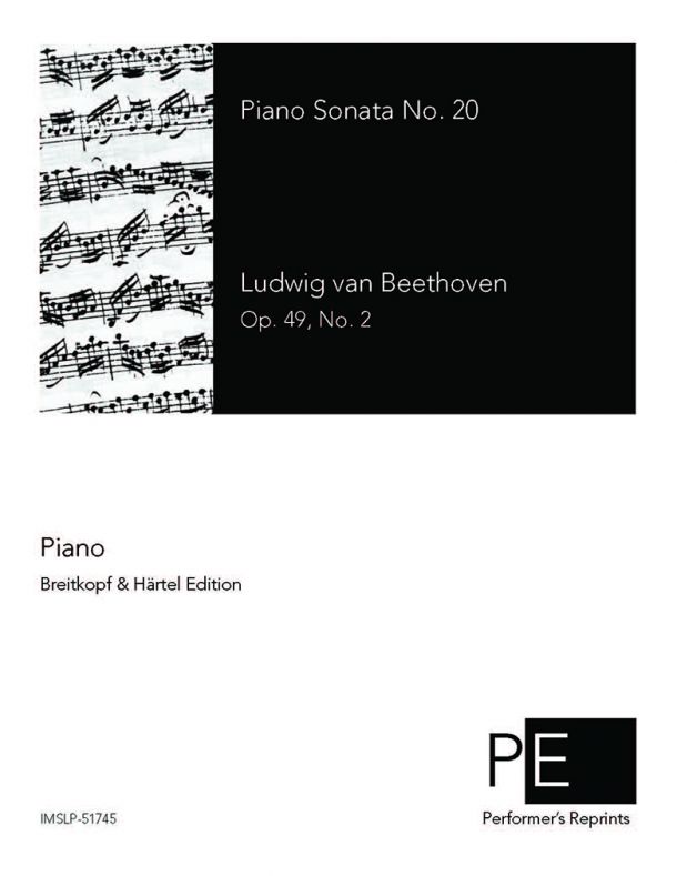 Beethoven - Piano Sonata No. 20 "Leichte", Op. 49, No. 2