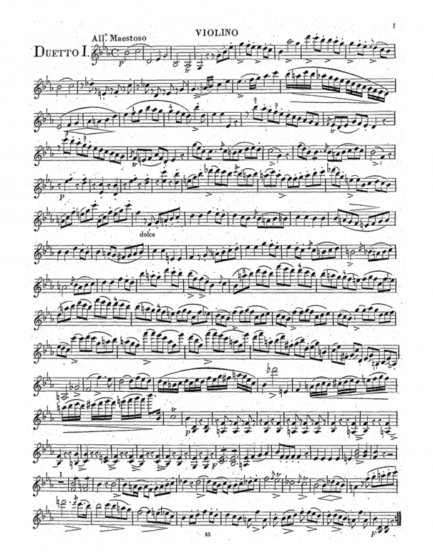 Tassistro - Duetto for Violin and Viola No. 1