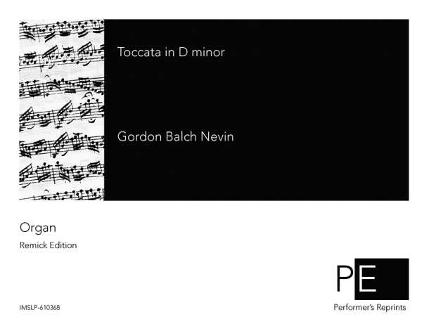 Nevin - Toccata in D minor