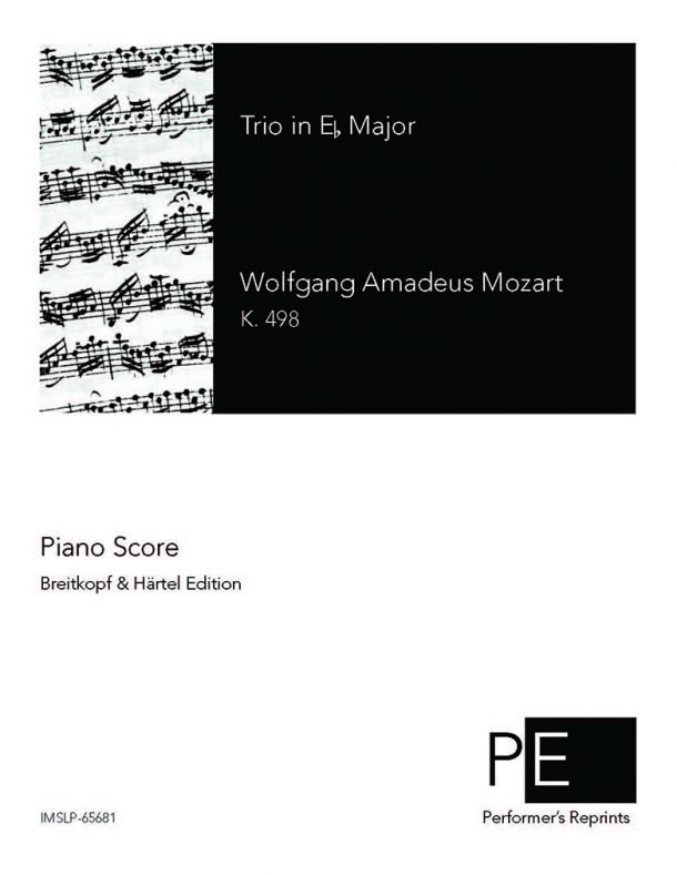 Mozart - Trio in Eb Major, K. 498