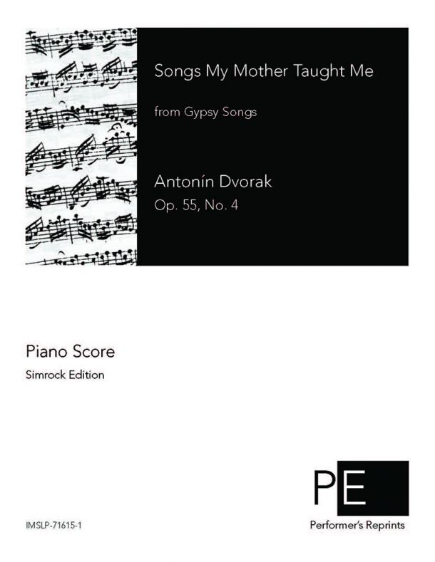 Dvořák - Gypsy Songs - 4. Songs My Mother Taught Me - For Cello & Piano