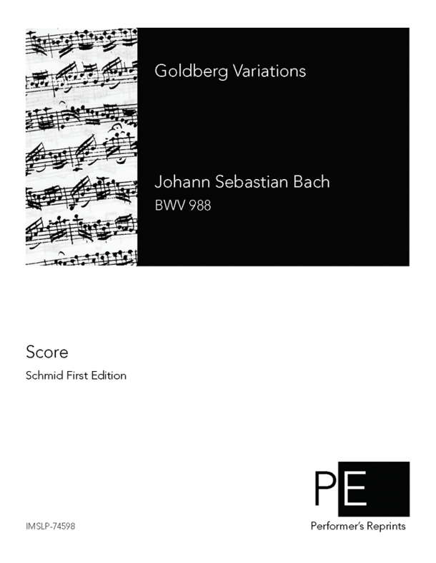Bach - Goldberg-Variationen