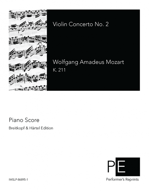 Mozart - Violin Concerto No. 2, K. 211