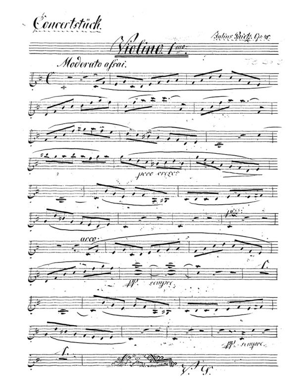 Rietz - Konzertstück for Wind Quintet and Orchestra, Op. 4