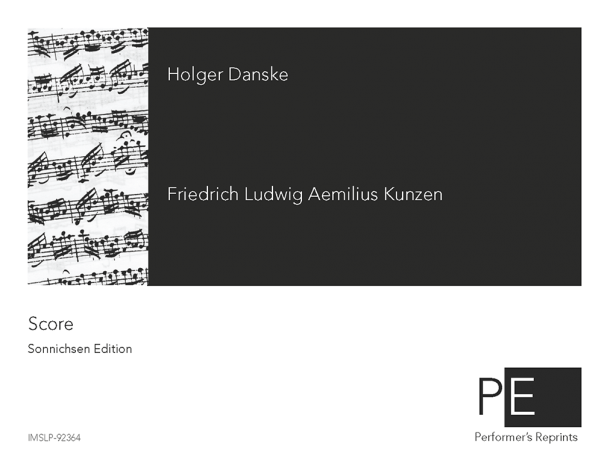 Kunzen - Holger Danske - Vocal Score