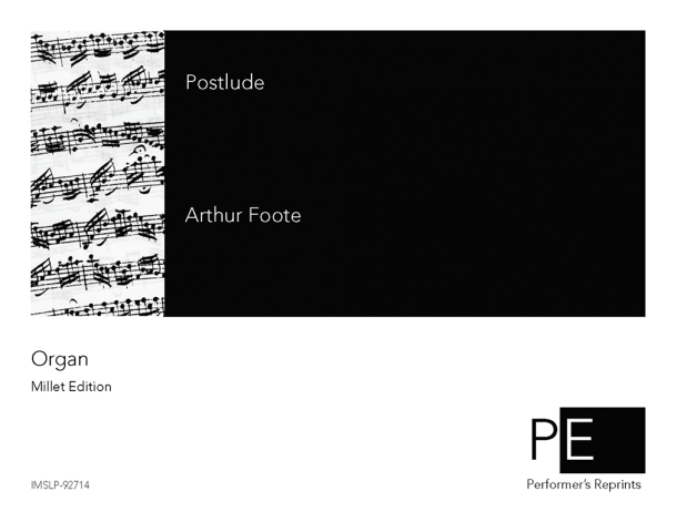 Foote - Postlude