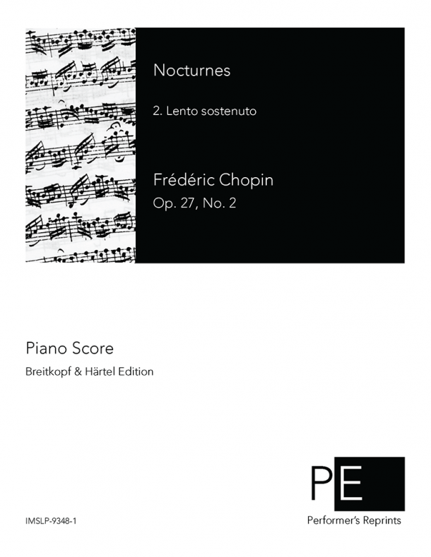 Chopin - Nocturnes, Op. 27 - 2. Lento Sostenuto - For Violin & Piano