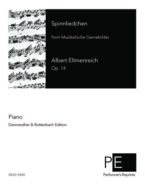 Ellmenreich - Musikalische Genrebilder, Op. 14 - 5. Spinnliedchen