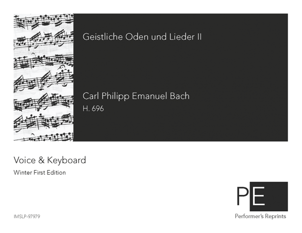 Bach - Geistliche Oden und Lieder II, H. 696