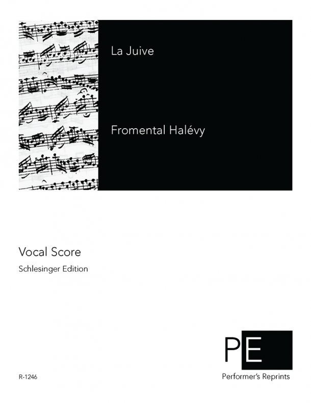 Halévy - La Juive - Vocal Score