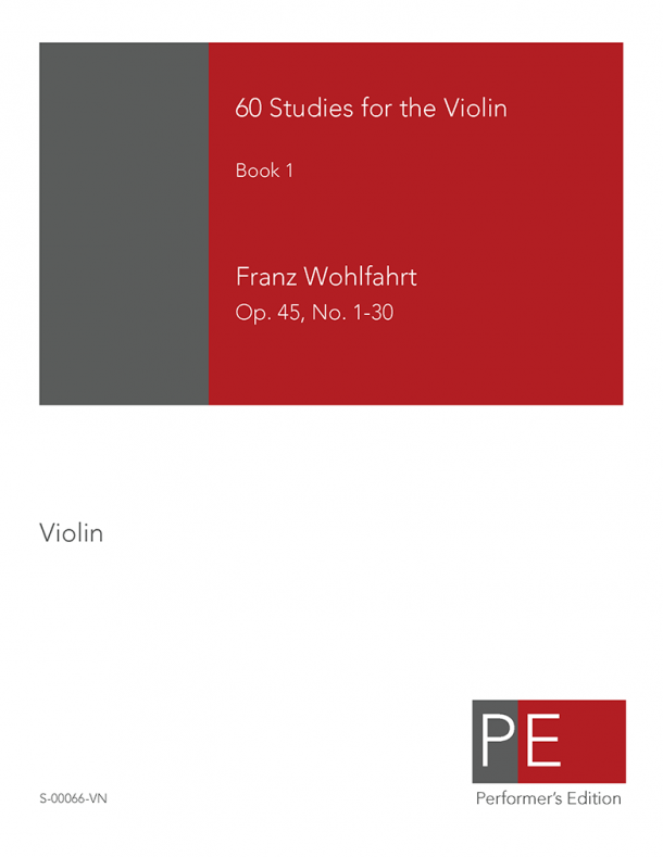 Wohlfahrt: Sixty Studies for the Violin, Book 1