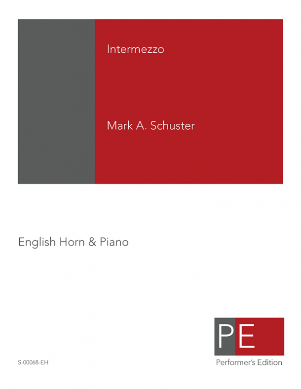 Schuster: Intermezzo for English Horn & Piano