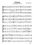 Gervasio - Sonata Per Camera di Mandolino e Basso (Gimo 145=146) - Score
