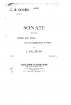 Somis - Sonata in G major - For Violin and Piano (Salmon)
