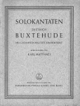 Buxtehude - Schaffe in mir, Gott, ein rein Herz, BuxWV 95